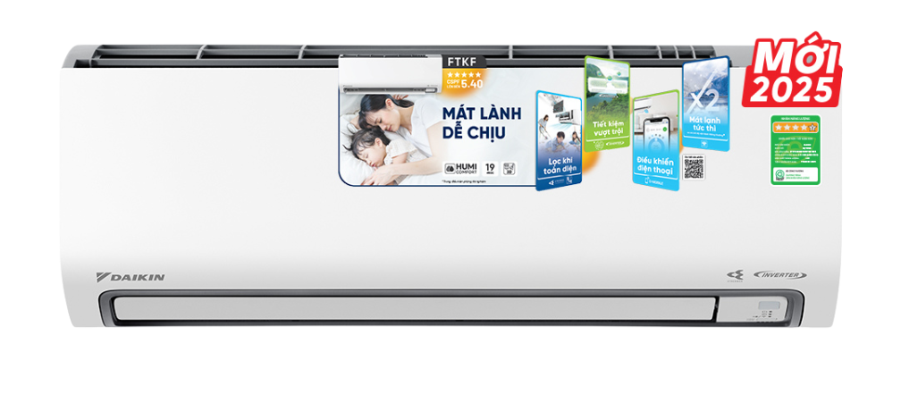 Máy lạnh treo tường Daikin cao cấp – Lựa chọn số 1 cho không gian sang trọng